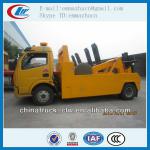 Chinese old brand 5ons Towing conjoined wrecker truck