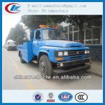 Chinese old brand dongfeng 140 wrecker truck