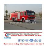 10wheels Sino Howo 12cbm Water-Foam fire trucks