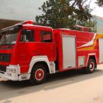 HOWO 4*2 fire fighting truck
