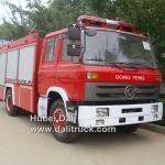 Dongfeng 4x2 5T water tank fire truck Cummins 170HP-DLQ5100 fire fighting truck