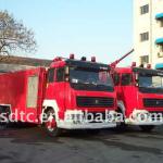 heavy duty truck 340hp fire truck 6x4