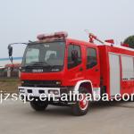 ADR certificate Isuzu 4*2 foam water fire truck-