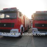 China fire fighting truck manufacturer HOWO brand