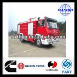 CIMC-shacman shaanqi SX2165JN442 4x4 fire fighting truck price lower than mercedes benz fire truck