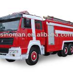 SINOTRUK 336hp 10000L water trank +3000L foam tank water and foam tanker fire engine-HLQ5250