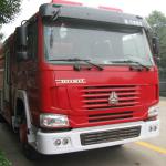 HOWO fire truck, 6x4, 371hp-