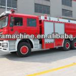 10tons Dry powder combined with foam fire truck-shacman 6x4