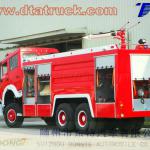 North Benz 6*4 foam fire truck,340hp Mercedes Benz technology fire truck M: 86-15271357675-DTA5250GXF /DTA5250TXFQJ