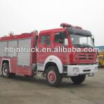 6000L water tanker North Benz Beiben fire fighting truck