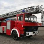 Turntable ladder DLK 23-12 Magirus fire truck