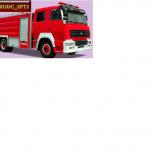 Fire Truck, Special Truck, Fire Truck Or Fire Engine, 10 Ton And 17 Ton Line And Lineless Remote Monitoring Systems
