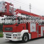 MAN aerial platform fire truck-