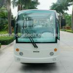environmental 14 seater electric tourist bus sightseeing cart golf carts with sports tourism and hotel use