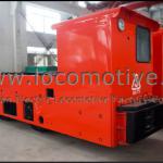 8 MTs battery powered locomotive, single cab