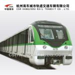 Metro vehicle, subway car, railway car