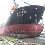 floating pneumatic ship launching airbags / inflatable marine rubber airbags for ship launching landing ,heavy lifting,upgrading