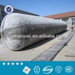 marine salvage floating and lifting rubber air pontoon for sunk ship