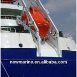 Launching appliance of free fall lifeboat