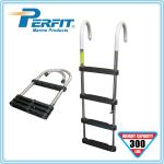 4 Step Stainless Steel 304 Removable Telescoping Pontoon Ladder