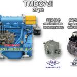 New Yangdong 380 marine diesel engines 27HP