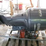 Used Yamaha 225HP Outboard Motor Engine-