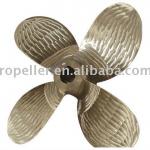 Marine 4 blade fixed pitch propeller