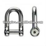 316 grade stainless steel D shackle-TYSJ-018