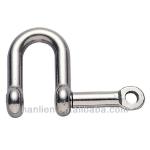 Stainless Steel D-Shackle with captive pin