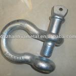 zinc plated bow shackles G209