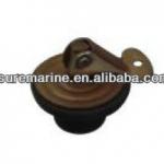 Baitwell Drain Plug--brass&amp;rubber /marine boat drain plug/marine hardware