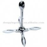 stainless steel grapnel folding boat anchor