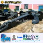 56kg ~25000kgs Cast steel ship JIS stockless anchor