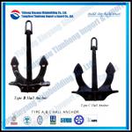 Hall type ship anchors