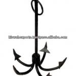 five hook boat anchor-