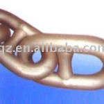 G80 hot dip galvanized Stud link anchor chain