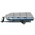 Mylar Polyester Pontoon Boat Cover