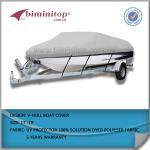 easy for installation light grey universal boat cover
