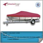14&#39;-16&#39; V-HULL FISHING BOAT COVER DELUXE TRAILERABLE BEW BY RAIDER-BLUE-