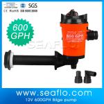 SEAFLO 12V Pump 600GPH Livewell &amp; Cartridge