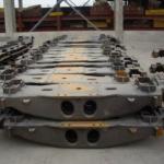 bolster for railway wagon