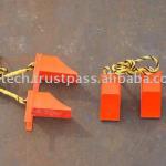 Iron Wheel Stopper for Railway Truck