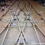 Good quality coal mining rail turnout for sale