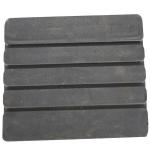 UHMW PE Rail Pad for Concrete Sleeper-Assemblied with elastic rail fastening