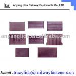 Tie bars rubber for railway/railway fittings/professional manufacturer of railway products
