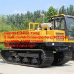 full rubber dumper in stock self-dumping crawler dumper