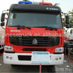 2013 336 howo red fire fighting trucks for sale in europe-howo