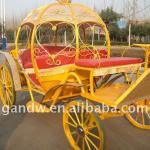 Beautiful Wedding horse carriage with electric