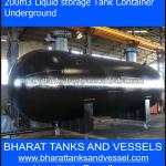 200m3 Liquid storage Tank Container Underground