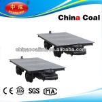 Heavy duty flat mining car/flat mine car for ore coal